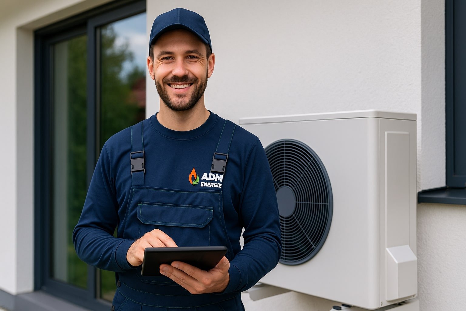 Technicien ADM ÉNERGIE en intervention